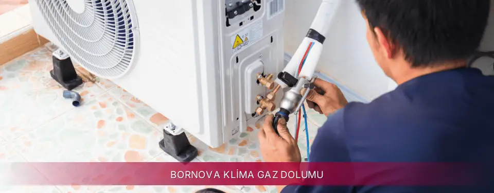 Bornova İlçemi LG Klima Gaz Dolumu