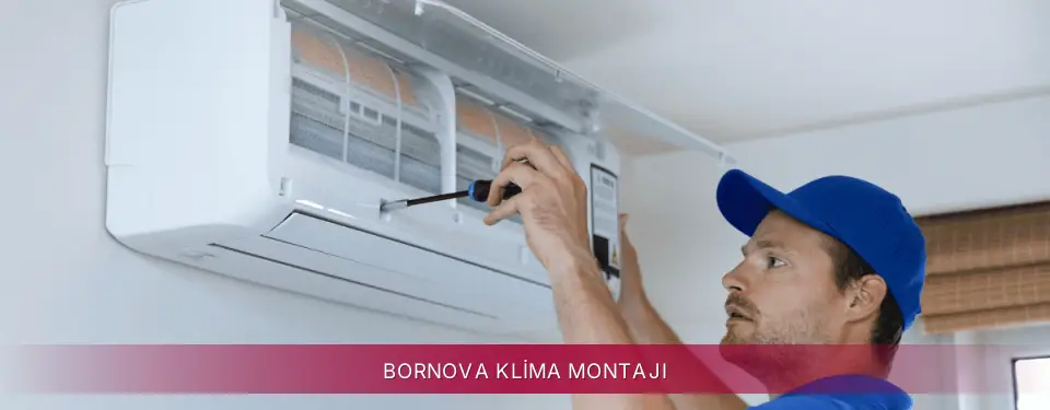 Bornova İlçemi LG Klima Montajı